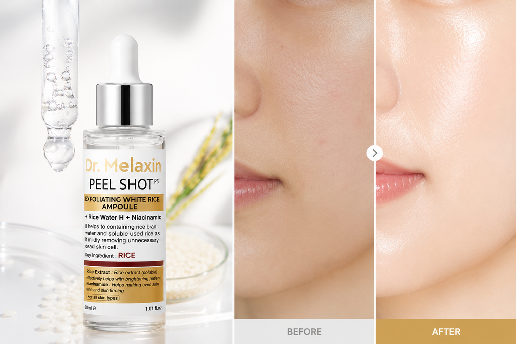 Dr. Melaxin Serum – Ampolla Exfoliante e Iluminadora de Arroz